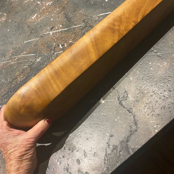 Elegant Wooden Baguette Serving Tray - Picture 3 of 4